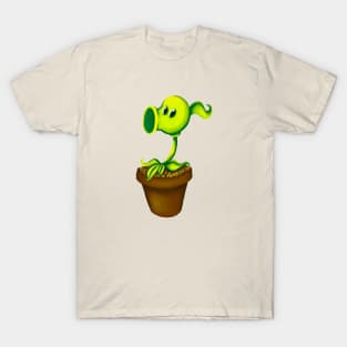 plants vs zombies: peashooter T-Shirt